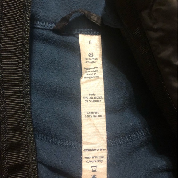 lululemon jacket - size 8 - Picture 5 of 6